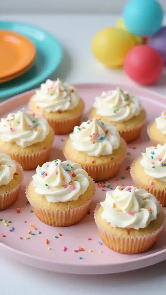 10 Adorable Mini Birthday Cakes That Will Steal the Show (You Won't Believe #5!) - 2. Vibrant Funfetti Mini Cakes