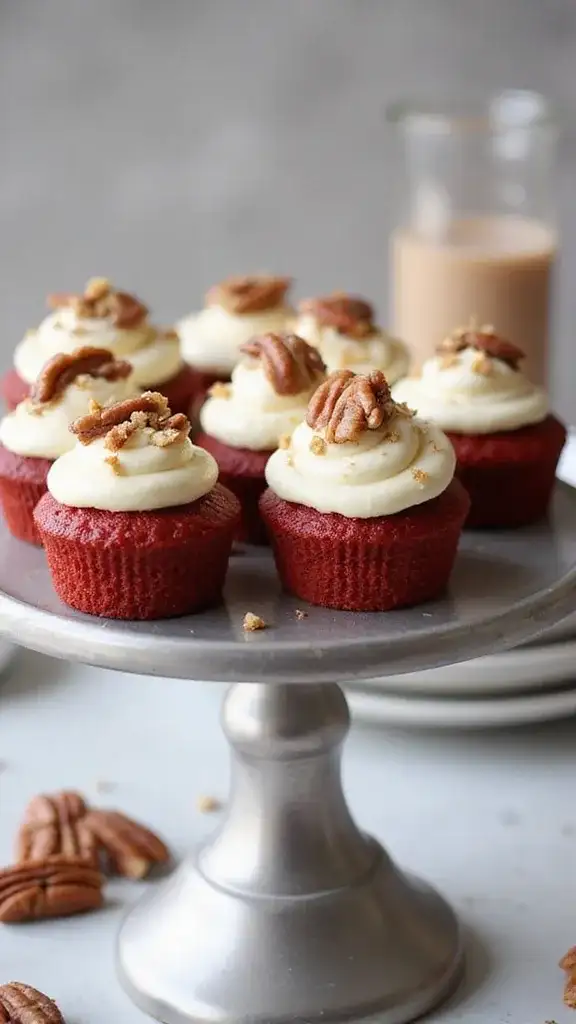 10 Adorable Mini Birthday Cakes That Will Steal the Show (You Won't Believe #5!) - 4. Elegant Red Velvet Mini Cakes