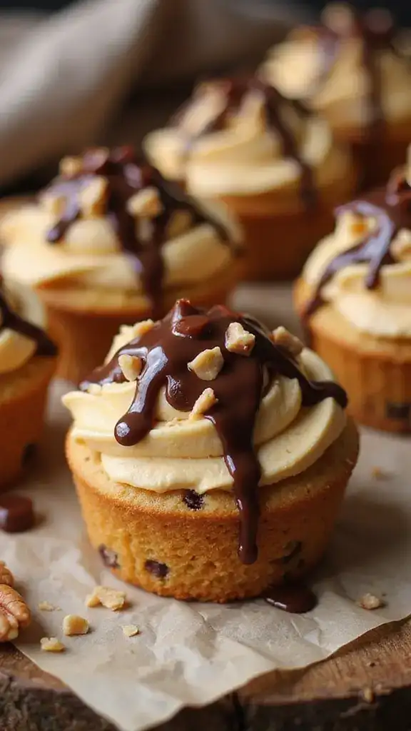 10 Adorable Mini Birthday Cakes That Will Steal the Show (You Won't Believe #5!) - 7. Decadent Peanut Butter Chocolate Chip Minis