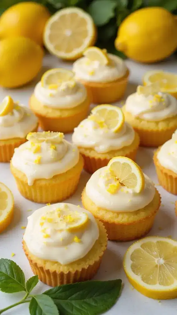 10 Adorable Mini Birthday Cakes That Will Steal the Show (You Won't Believe #5!) - 8. Zesty Lemon Mini Cakes