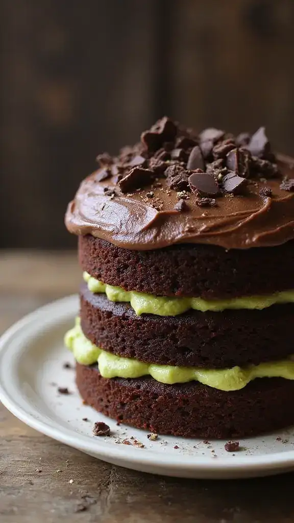 10 Flavor-Packed Pistachio Cakes You Won't Believe Are Homemade! - 3. Chocolate Pistachio Layer Cake