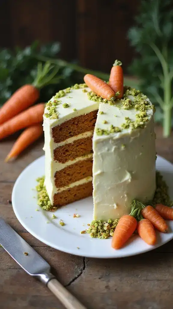 10 Flavor-Packed Pistachio Cakes You Won't Believe Are Homemade! - 5. Pistachio Carrot Cake