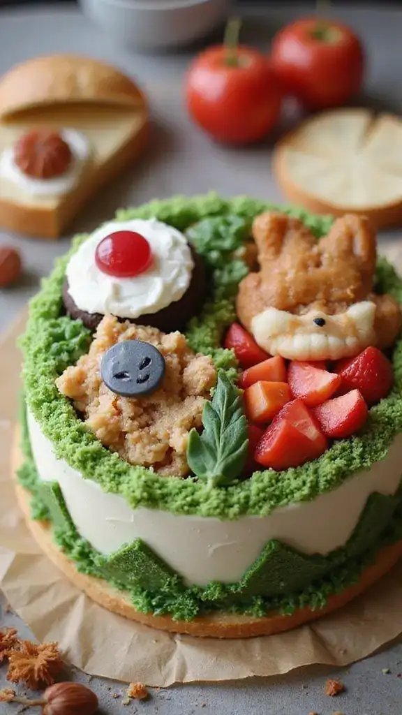 10 Mind-Blowing Bento Cake Designs That'll Leave You Speechless! - 6. Themed Celebrations