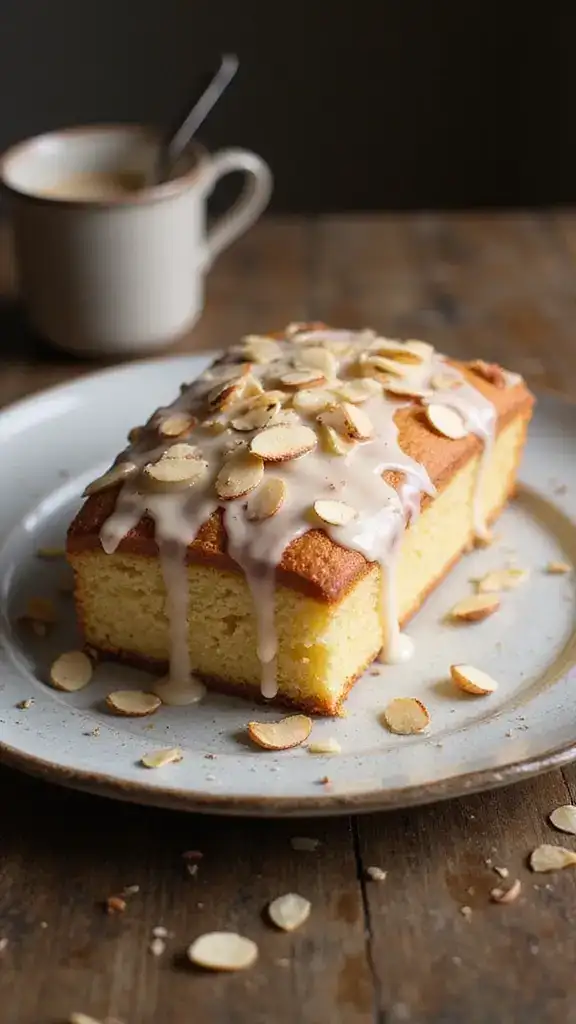 11 Beautiful Naked Aesthetic Cakes That Redefine Rustic Charm! (You’ll Want to Make #5!) - 11. Vanilla Almond Whirl