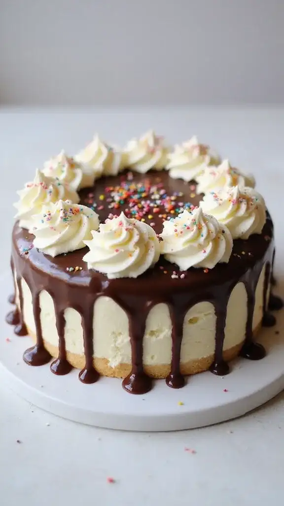 12 Adorable Bento Cake Designs for Your Boyfriend That'll Make His Heart Melt! - 12. Chocolate Drip Dream