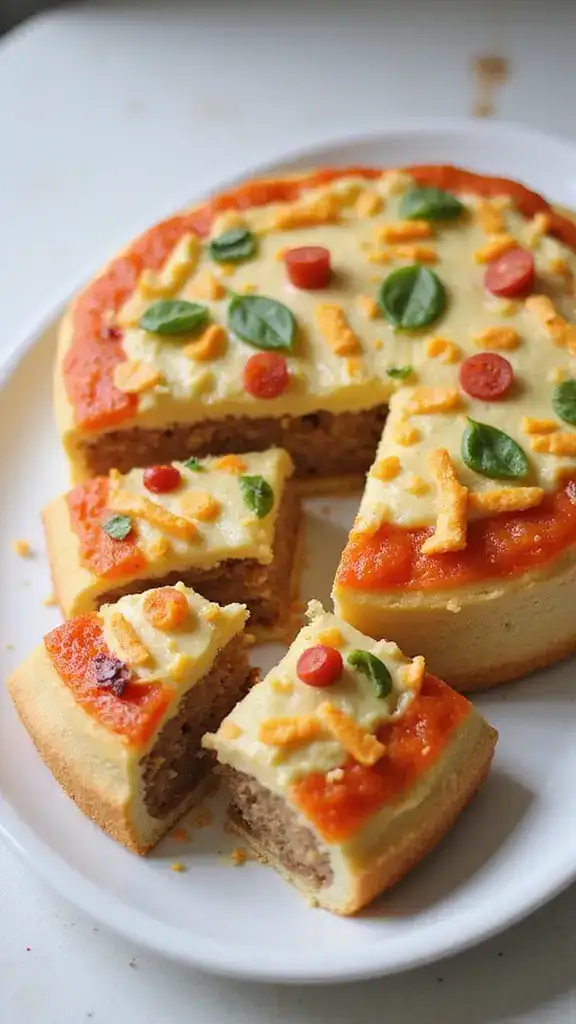 12 Adorable Bento Cake Designs for Your Boyfriend That'll Make His Heart Melt! - 8. Fun Foodie Favorites