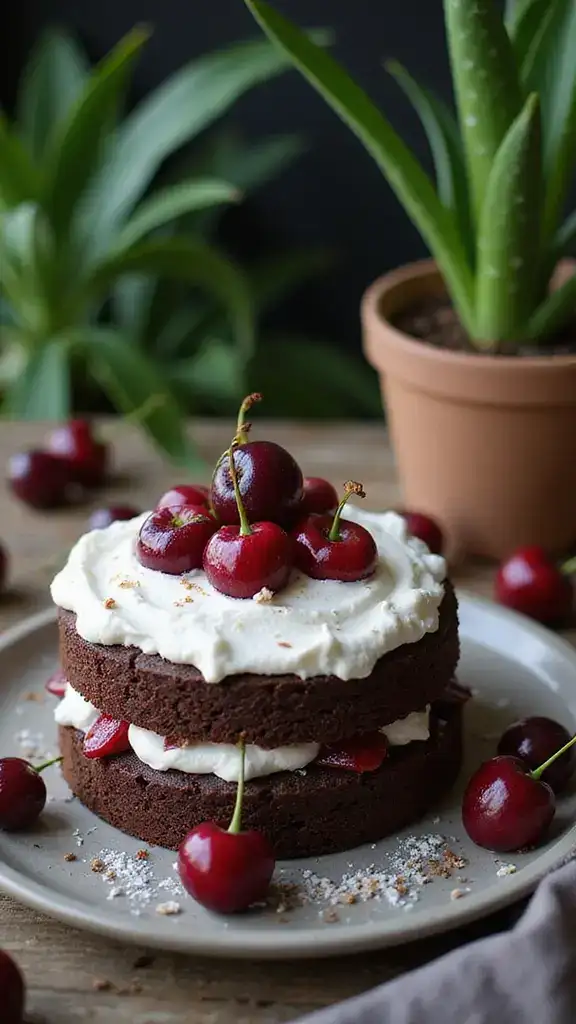 12 Gourmet Black Forest Cakes That Will Make You Feel Like Royalty! - 3. Vegan Black Forest Cake: Decadence for Everyone