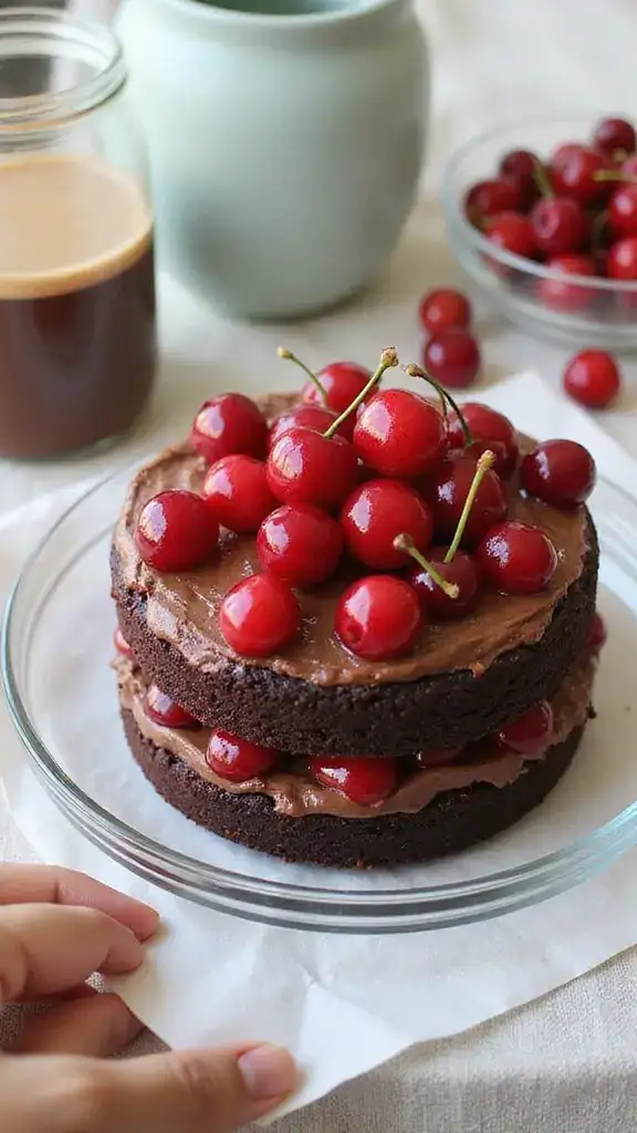 12 Gourmet Black Forest Cakes That Will Make You Feel Like Royalty! - 6. No-Bake Black Forest Cake: Instant Gratification