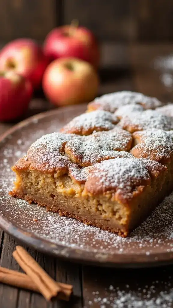12 Healthy Sheet Cake Options That Are Guilt-Free and Delicious! - 11. Cinnamon Apple Sheet Cake