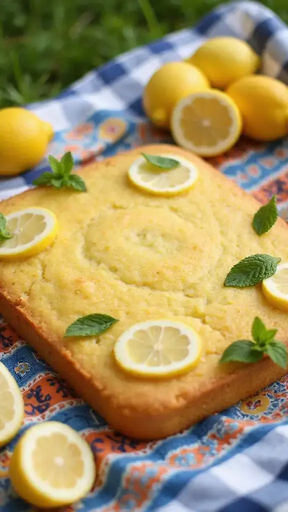 12 Healthy Sheet Cake Options That Are Guilt-Free and Delicious! - 2. Lemon Zucchini Sheet Cake