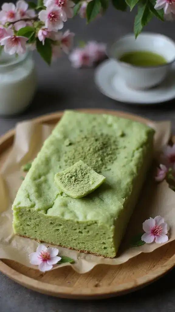 12 Healthy Sheet Cake Options That Are Guilt-Free and Delicious! - 6. Matcha Green Tea Sheet Cake