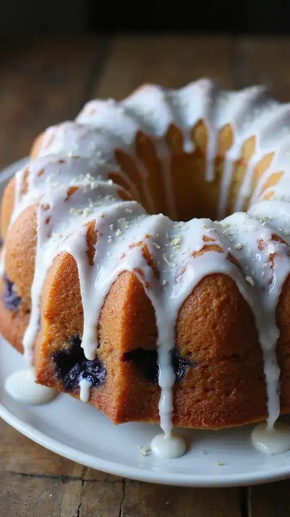 12 Show-Stopping Blueberry Cakes Perfect for Your Next Celebration! - 2. Blueberry Coconut Bundt Cake