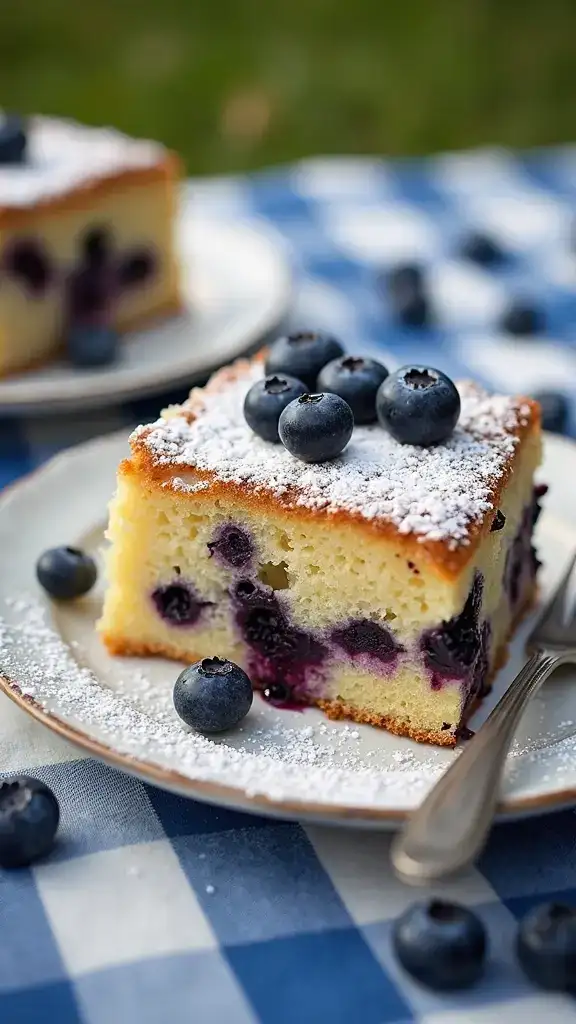 12 Show-Stopping Blueberry Cakes Perfect for Your Next Celebration! - 7. Blueberry Buttermilk Cake