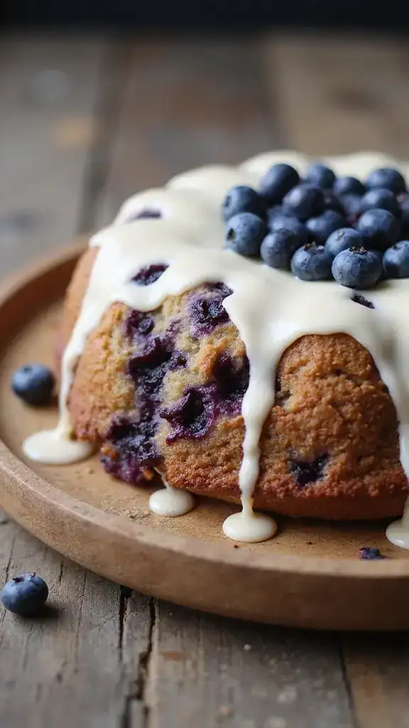 12 Show-Stopping Blueberry Cakes Perfect for Your Next Celebration! - 8. Blueberry Oatmeal Cake