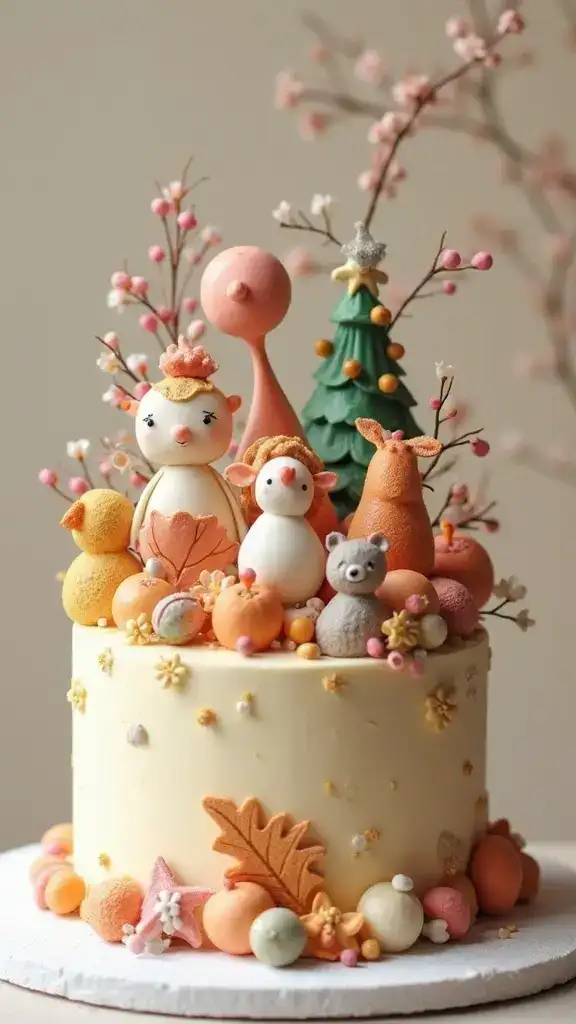 12 Small Cake Decoration Hacks That Will Transform Your Baking Game (You Won't Believe #5!) - 8. Whimsical Cake Toppers