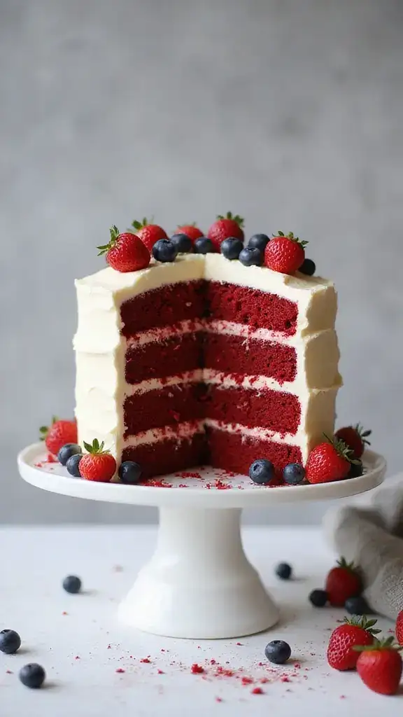 13 Decadent Red Velvet Cake Variations for Every Celebration (You Won't Believe #7!) - 1. Classic Red Velvet Cake with Cream Cheese Frosting