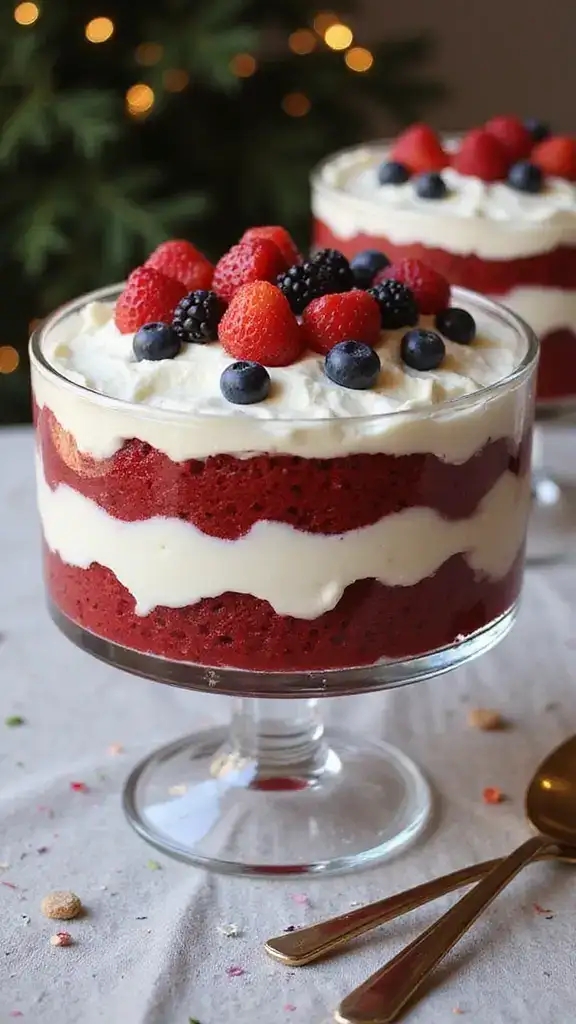 13 Decadent Red Velvet Cake Variations for Every Celebration (You Won't Believe #7!) - 11. Red Velvet Trifle