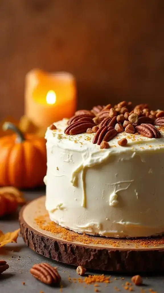13 Unique White Cake Flavors That Will Surprise Your Taste Buds (You’ll Love #2!) - 9. Maple Pumpkin White Cake