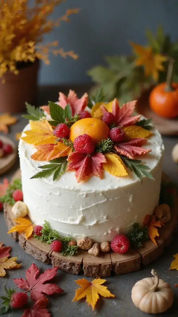 13 Vintage Cake Ideas That Will Make Your Celebration Unforgettable (#5 Is Pure Magic!) - 9. Seasonal Celebration Cakes