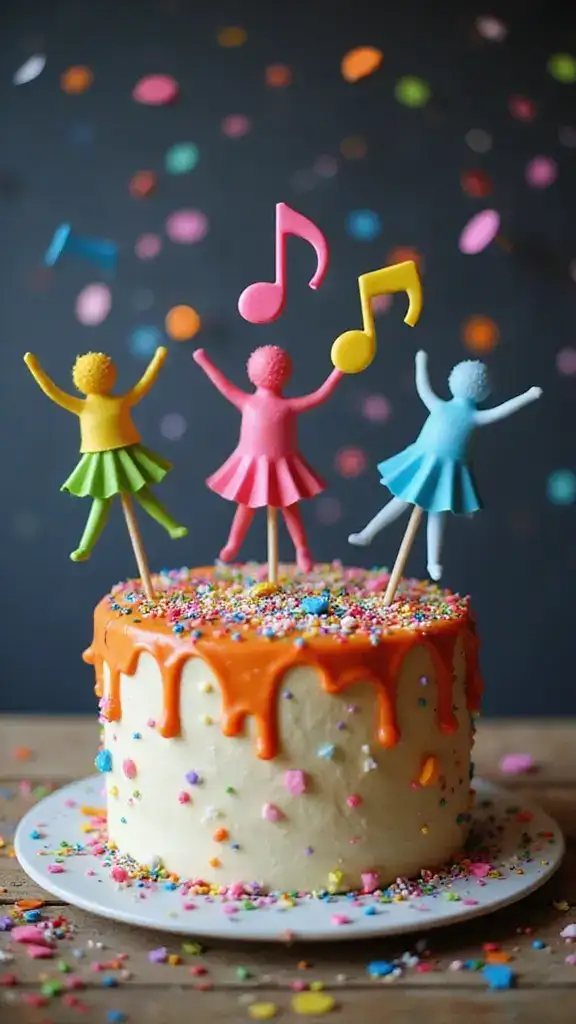 14 Comedic Ugly Cake Creations That'll Make Your Guests LOL! (Especially #11!) - 13. The Dancing Cake