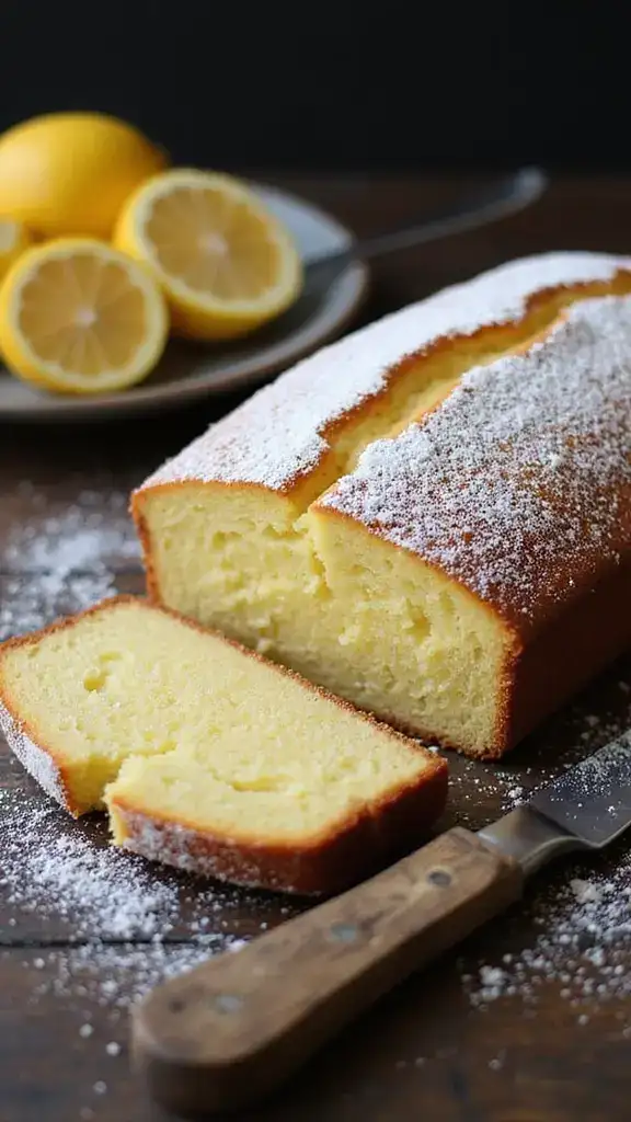 14 Delicious Vegan Lemon Cake Recipes That Even Non-Vegans Will Love! - 4. Vegan Lemon Pound Cake