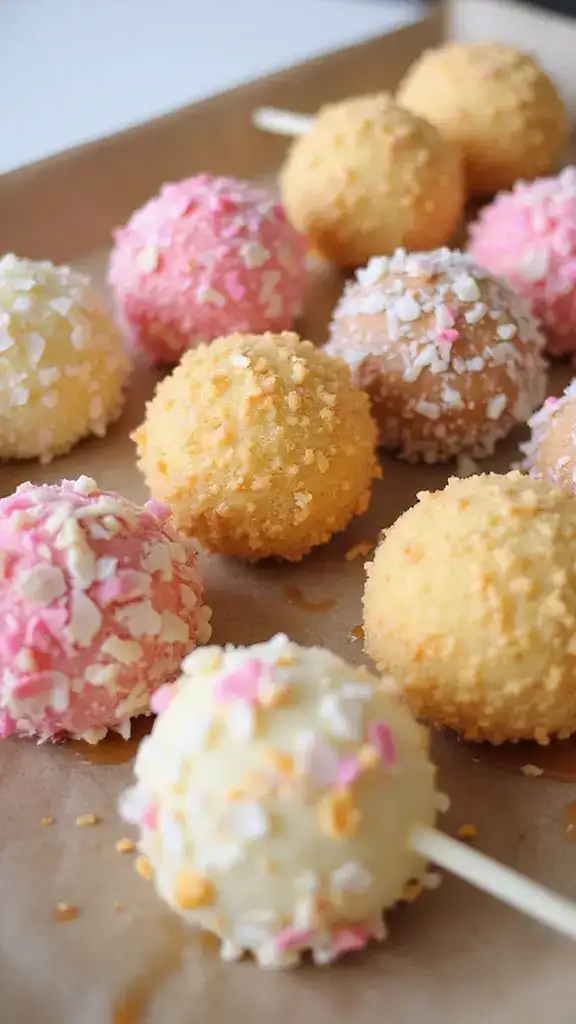 18 Creative Cake Pop Decorating Ideas That’ll Make You Say 'Wow!' - 10. Dipping Delights