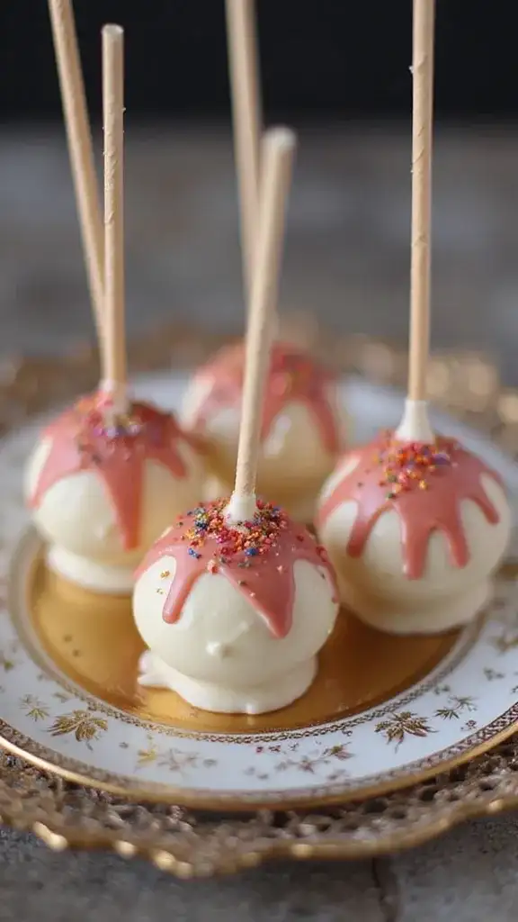 18 Creative Cake Pop Decorating Ideas That’ll Make You Say 'Wow!' - 18. Drip Coating Extravaganza