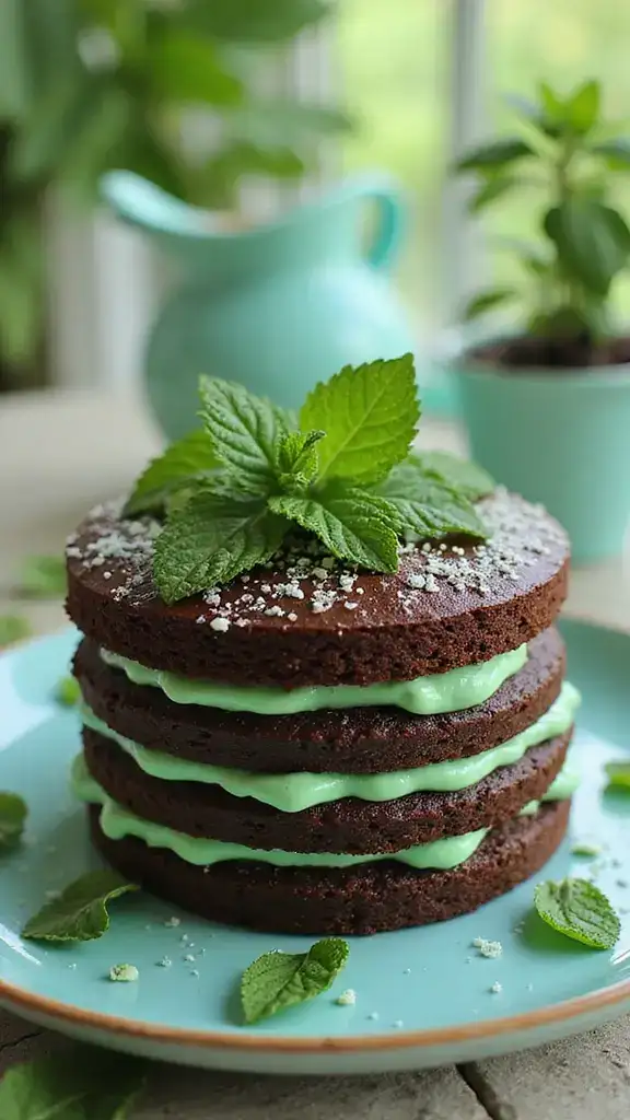 18 Show-Stopping Chocolate Cakes for Every Special Occasion (Your Guests Will Be Impressed!) - 16. Chocolate Mint Cake