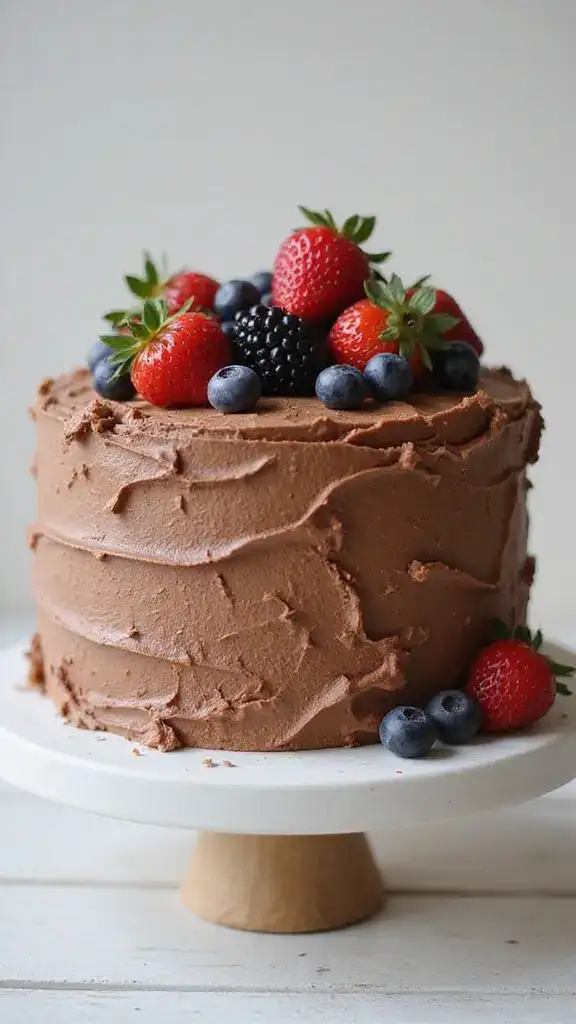 18 Show-Stopping Chocolate Cakes for Every Special Occasion (Your Guests Will Be Impressed!) - 17. Chocolate Chiffon Cake