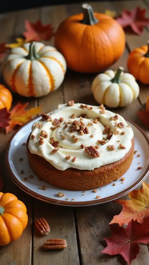 20 Seasonal Pumpkin Cake Recipes That Capture the Essence of Autumn (You Can't Miss #4!) - 1. Warm Spiced Pumpkin Cake