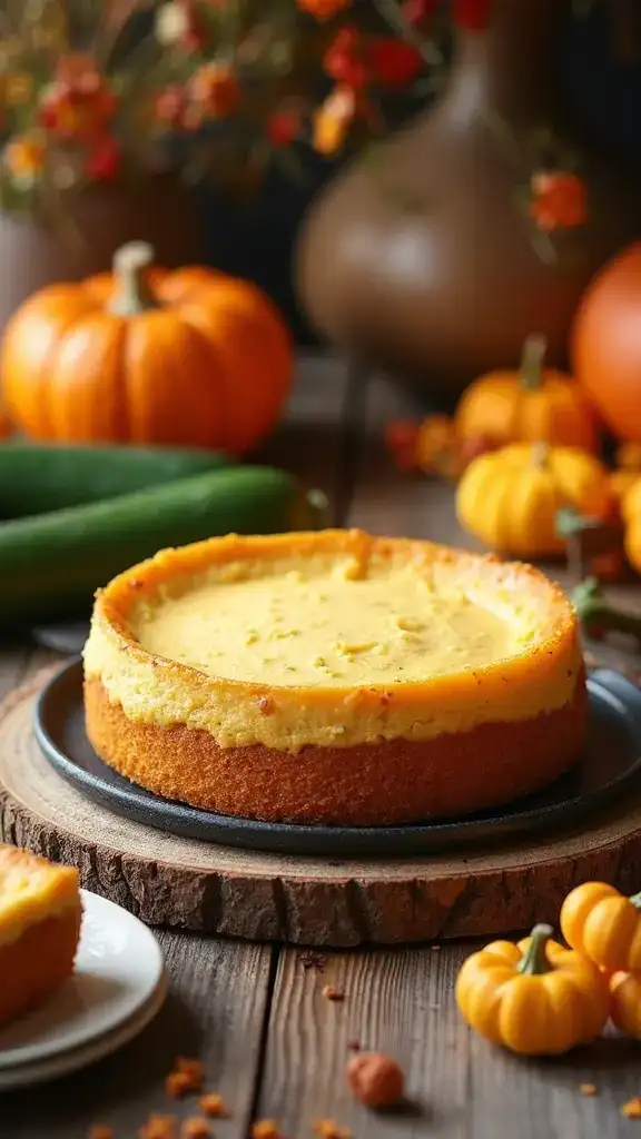 20 Seasonal Pumpkin Cake Recipes That Capture the Essence of Autumn (You Can't Miss #4!) - 10. Pumpkin Zucchini Cake