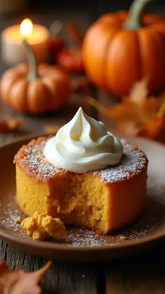 20 Seasonal Pumpkin Cake Recipes That Capture the Essence of Autumn (You Can't Miss #4!) - 19. Pumpkin Pudding Cake