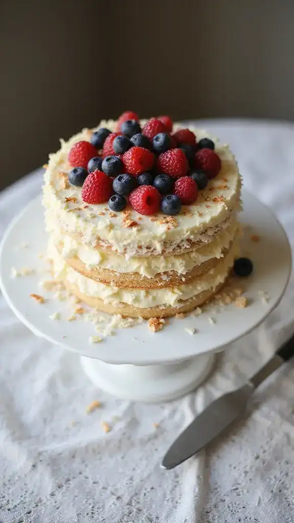 7 Gourmet Coconut Cake From Mix Recipes That Taste Like They’re from a Bakery! - 1. Coconut Cream Cheese Cake