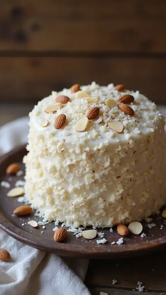 7 Gourmet Coconut Cake From Mix Recipes That Taste Like They’re from a Bakery! - 3. Coconut Almond Cake