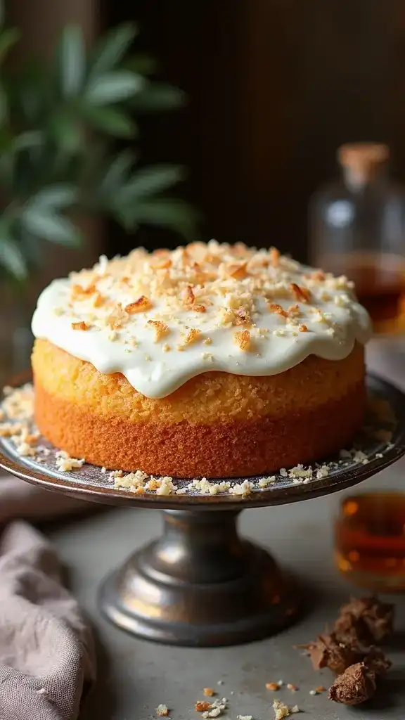 7 Gourmet Coconut Cake From Mix Recipes That Taste Like They’re from a Bakery! - 6. Coconut Rum Cake