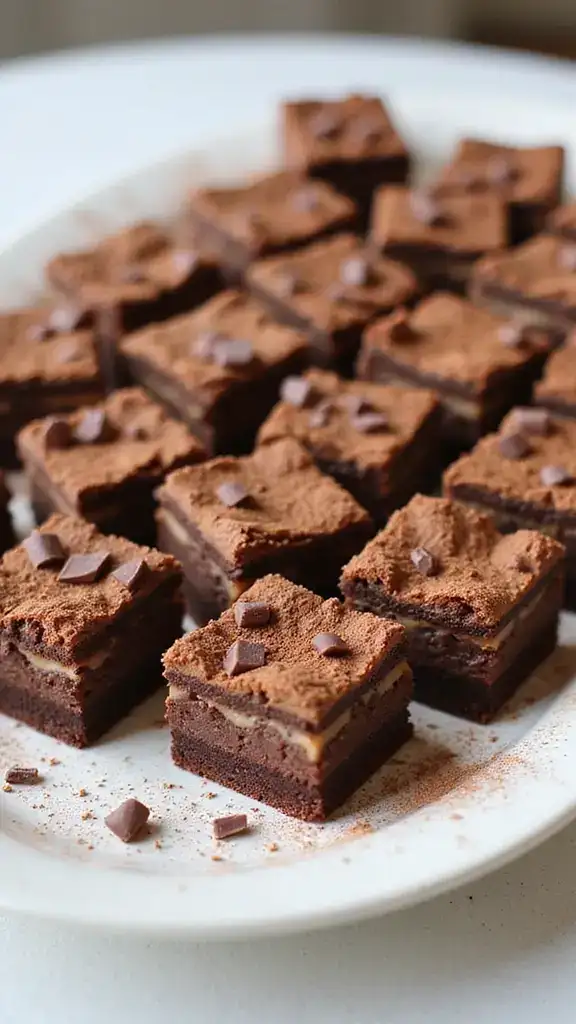 8 Adorable Mini Tiramisu Cakes That Are Perfect for Any Party (You’ll Love #3!) - 2. Mini Tiramisu Brownie Bites