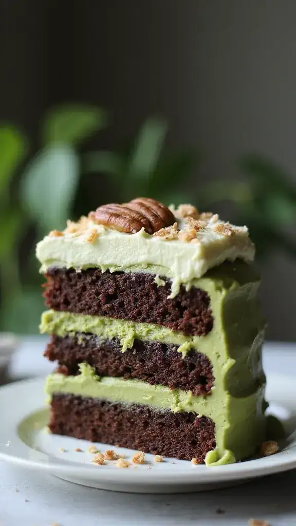 8 Creative Twists on Classic German Chocolate Cake That Will Wow Your Taste Buds! - 6. Matcha Green Tea German Chocolate Cake