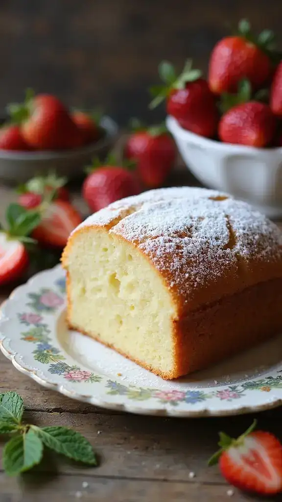 8 Mini Pound Cakes That Are Just Too Cute to Eat (But You Will!) - 1. Classic Vanilla Mini Pound Cake