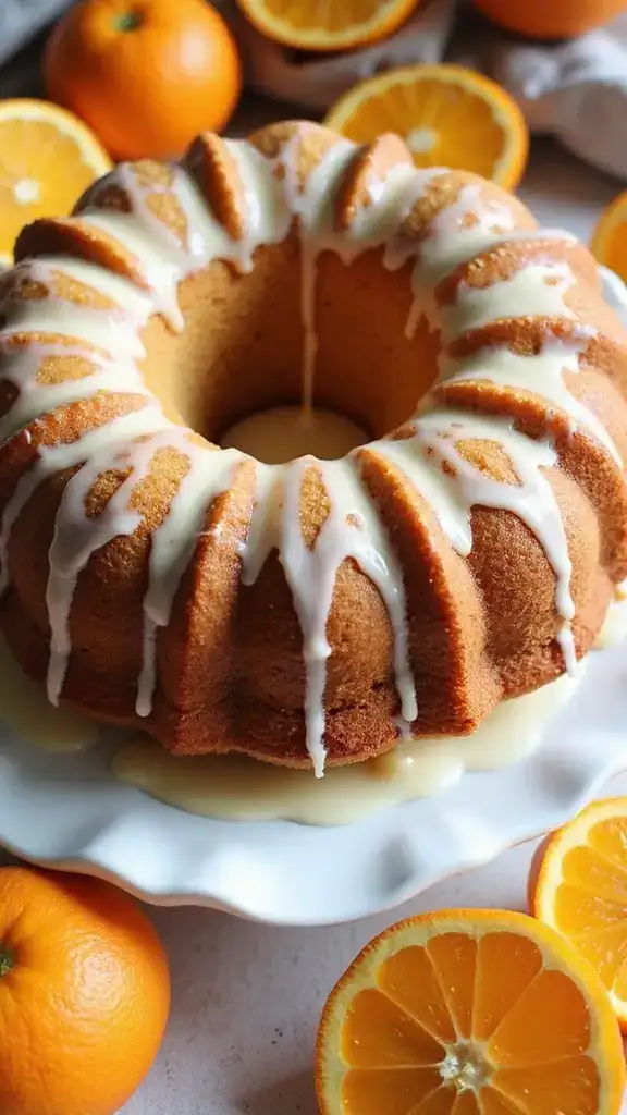 9 Quick and Simple Mandarin Orange Cake Recipes for Busy Bakers! - 1. Easy Mandarin Orange Bundt Cake