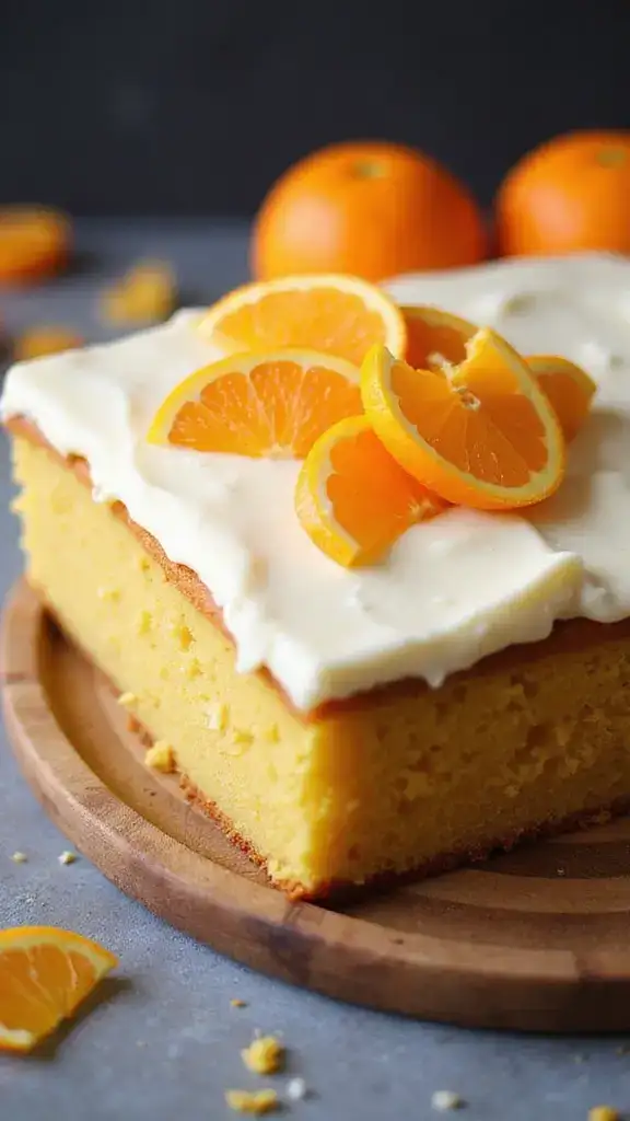 9 Quick and Simple Mandarin Orange Cake Recipes for Busy Bakers! - 2. Mandarin Orange Sheet Cake