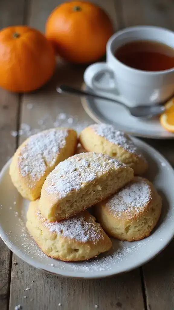 9 Quick and Simple Mandarin Orange Cake Recipes for Busy Bakers! - 8. Mandarin Orange Scones