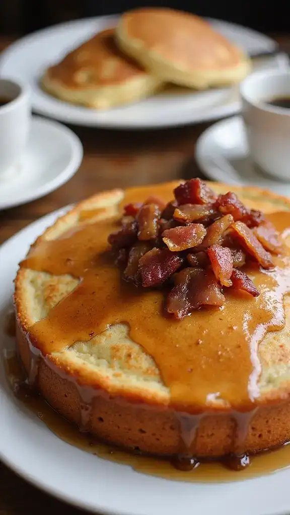 Taste the Unusual: 10 Gourmet Pickle Cakes to Impress Your Guests! - 8. Maple Bacon Pickle Cake