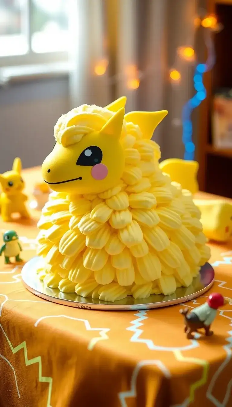 Ampharos Electric Sheep Cake1.webp