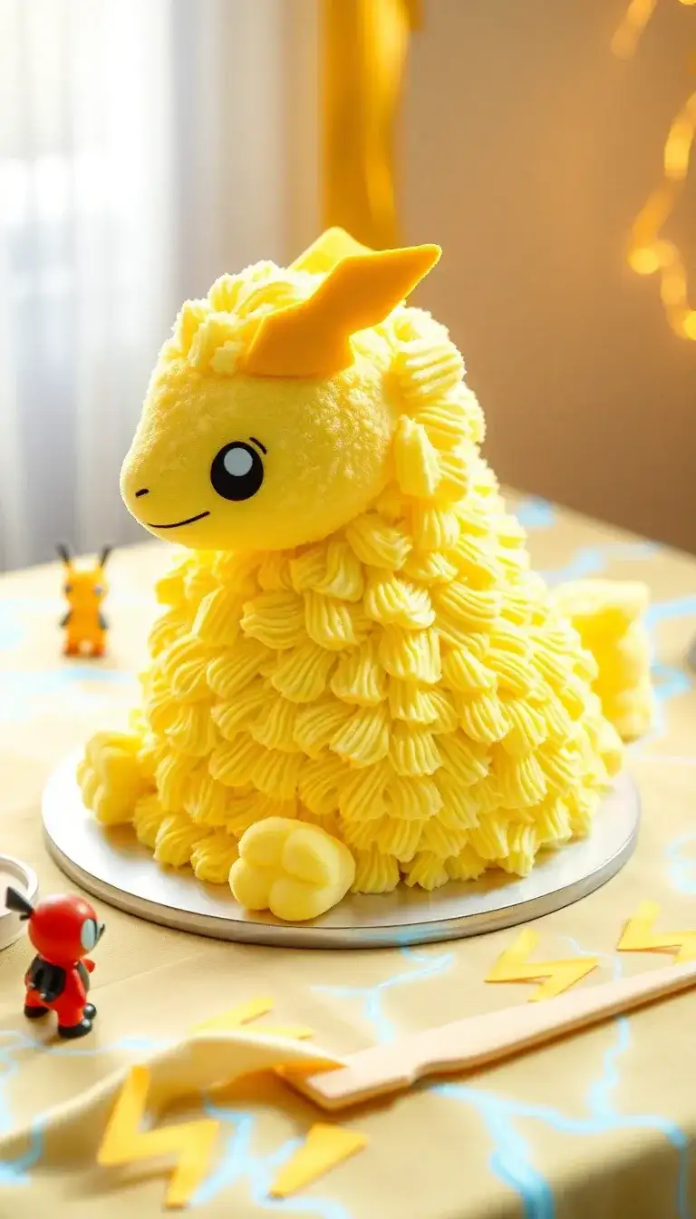 Ampharos Electric Sheep Cake2.webp