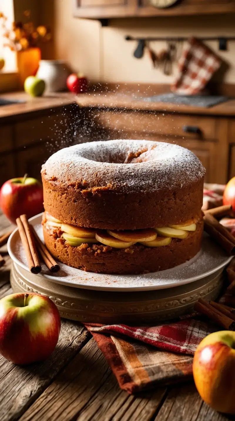 Apple Cinnamon Spice Cake