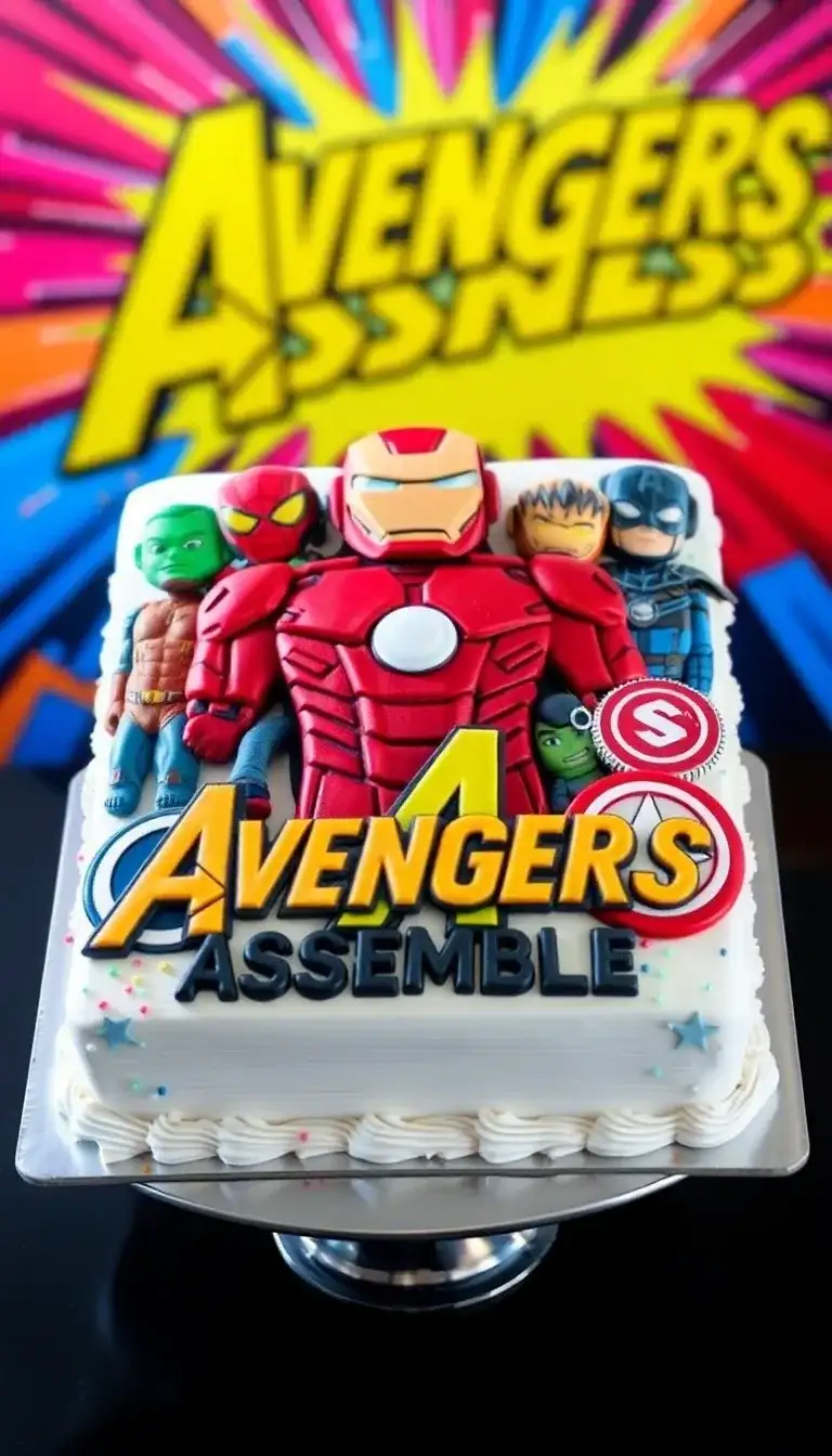 Avengers Assemble Sheet Cake2.webp