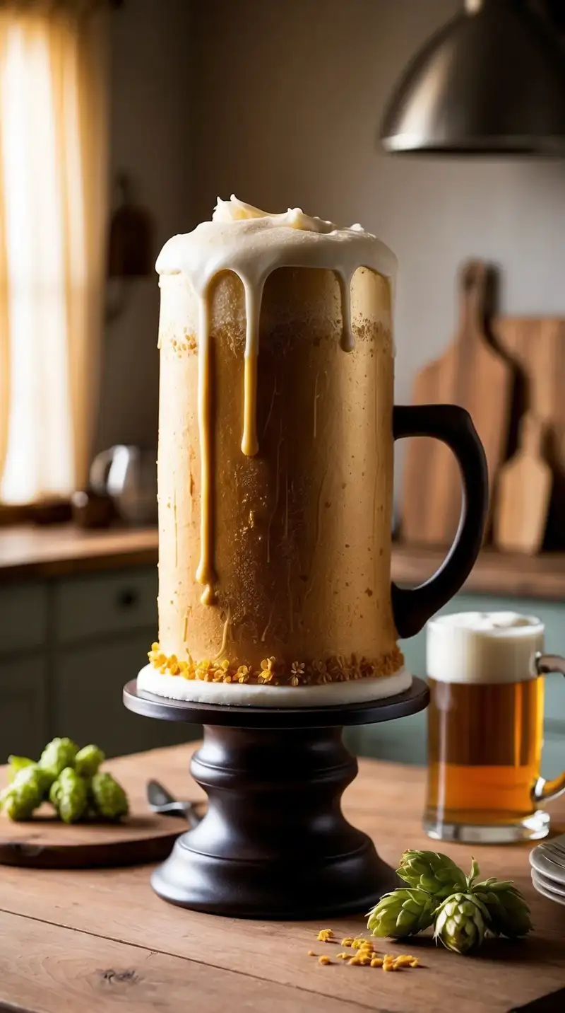 Beer Stein Cake