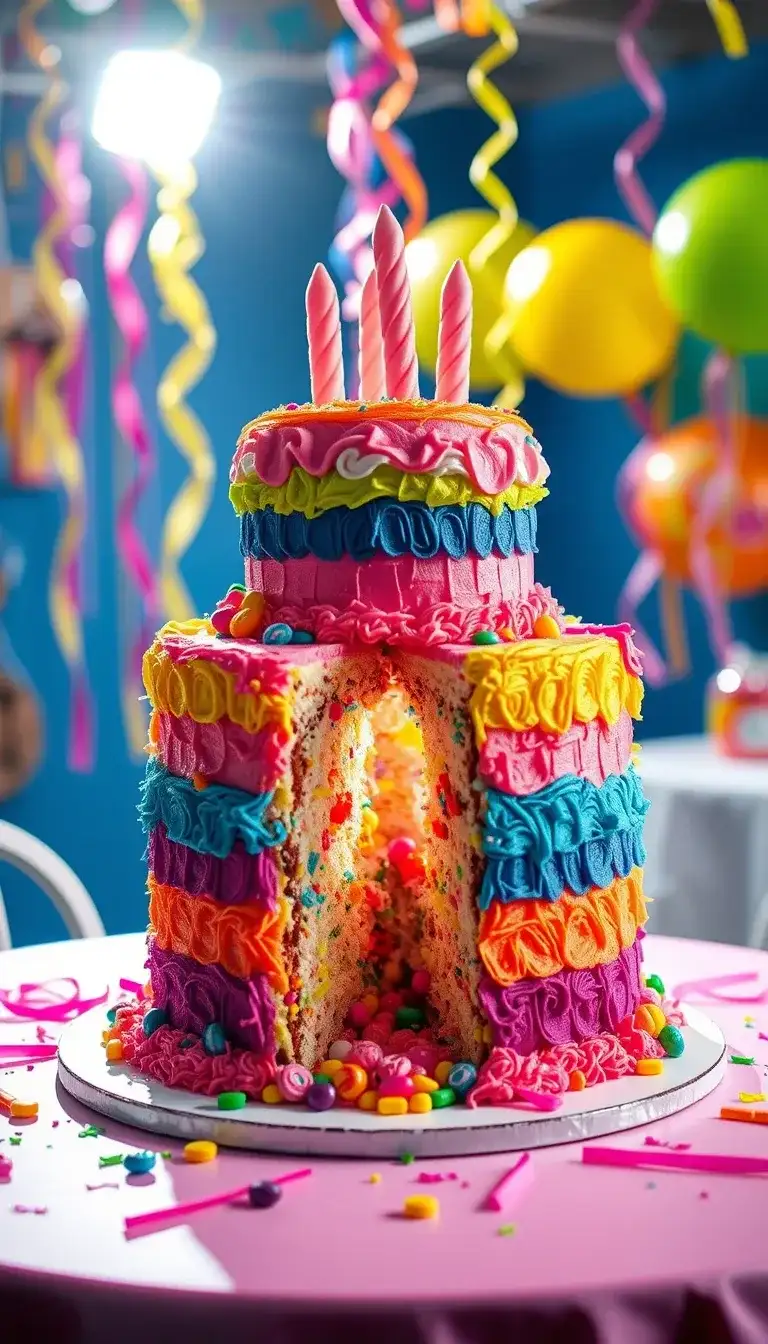 birthday cake piñata