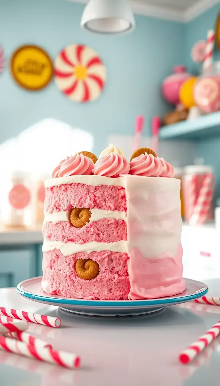 bubblegum delight cake
