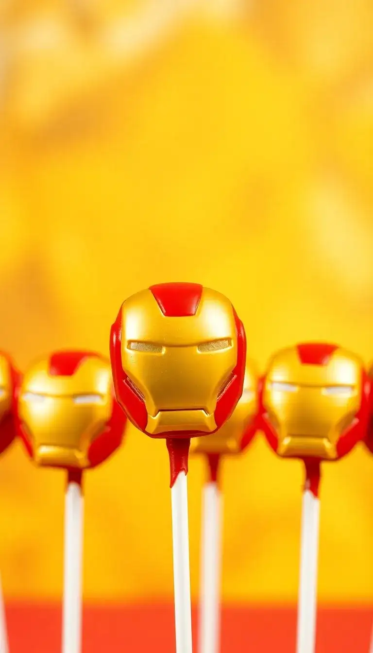 Cake Pops in Iron Man Colors1.webp